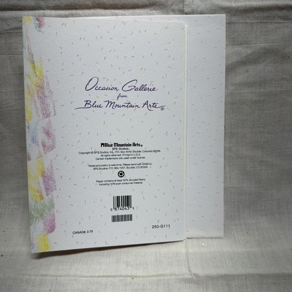 Blue Mountain Arts Cards Lot of 8 Watercolor Poetry - Picture 12 of 16